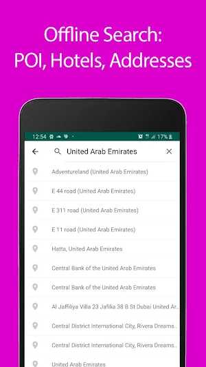 United Arab Emirates Map and Travel Guide Screenshot 2