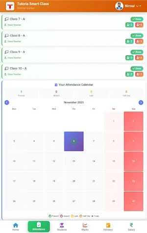 MySchool123 - Teacher Screenshot 3