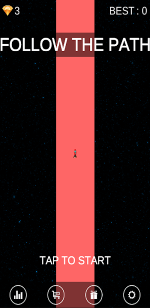 Infinity Space Rocket Run Screenshot 2