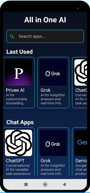 All in one AI Screenshot 0