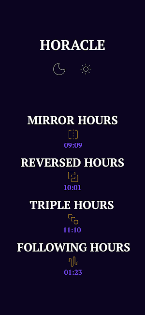 Horacle - Mirror & Angel Hours Screenshot 0