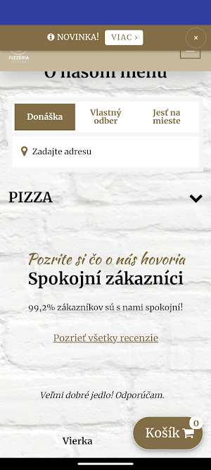 Pizzéria Včielka Screenshot 0