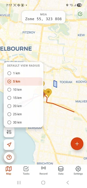 Shutl Mapper Screenshot 2