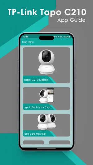 TP-Link Tapo C210 App Guide Screenshot 0