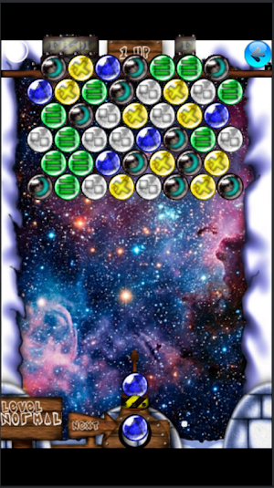 Galaxy Bubble Shooter - Skills Screenshot 1