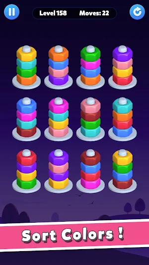 Nut Sort Puzzle-Color Quest Screenshot 0