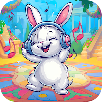 Rabbit Receiving Gift