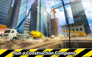 Construction Company Simulator Premium Screenshot 0