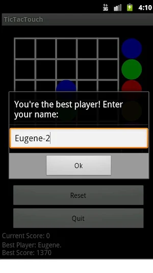 TicTacTouch Screenshot 0
