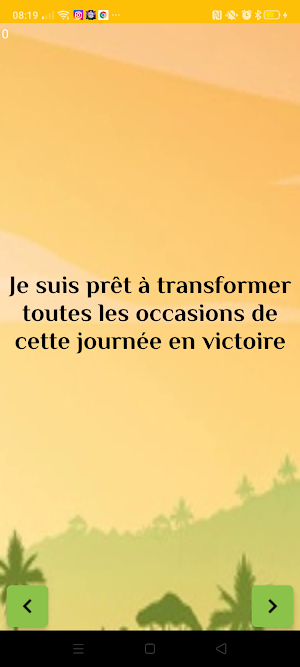 Affirmations positives du mati Screenshot 1