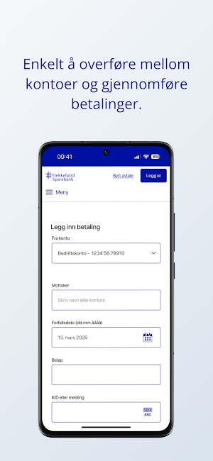 Flekkefjord Sparebank Bedrift Screenshot 1