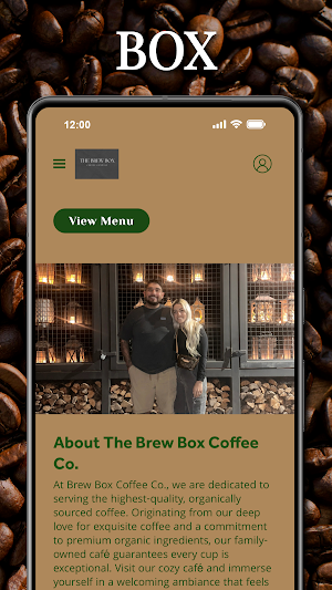 TheBrewBox Coffee Company Screenshot 2