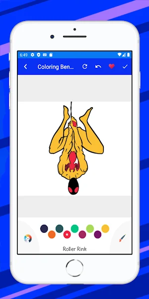 Spider Ultra coloring book man Screenshot 0