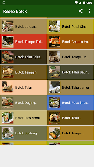 Resep Botok Screenshot 2