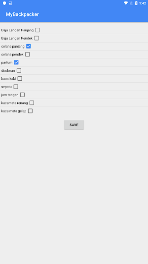 MyBackpacker Screenshot 3