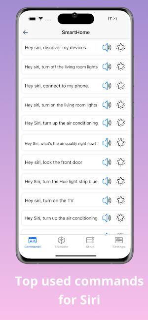 Commands for Siri Voice Assist Screenshot 3