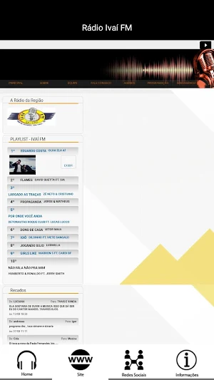 Rádio Ivaí FM Screenshot 3