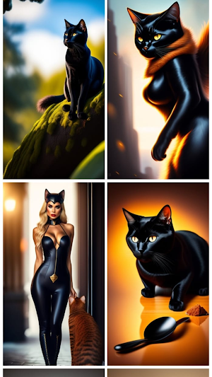 Black Cat Wallpapers Screenshot 1