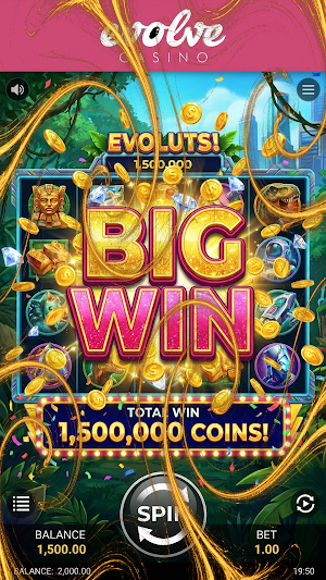 Evolve Casino Screenshot 2