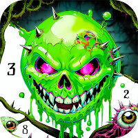 Crazy Color: Color by Number