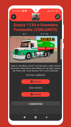 Skins Grand Truck Simulator 2 - PRO Screenshot 3