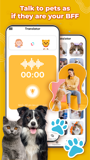 Dog & Cat Translator Prank App Screenshot 0