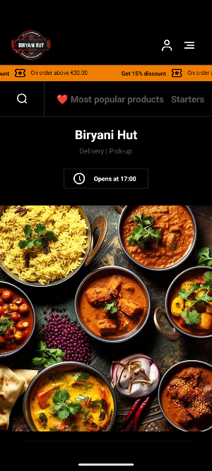 Biryani Hut Screenshot 0