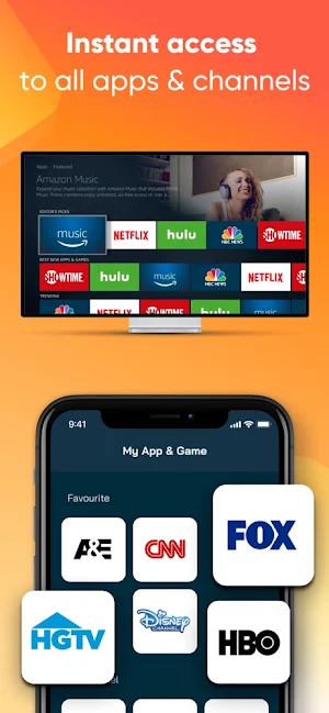 Fire App - Fire Stick Remote Screenshot 1
