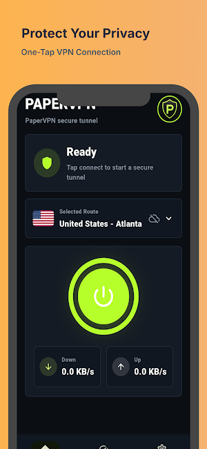 Paper VPN Plus Screenshot 1