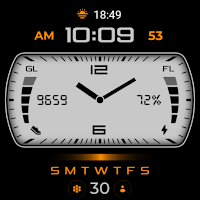 Retro - Digilog | watch face