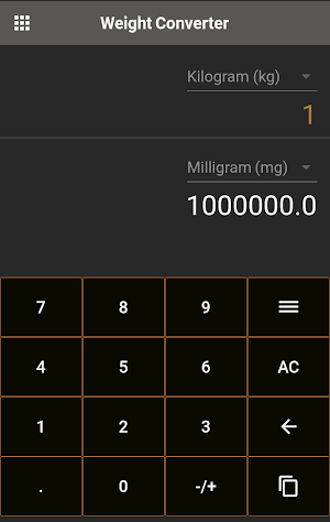 Unit Converter Screenshot 1