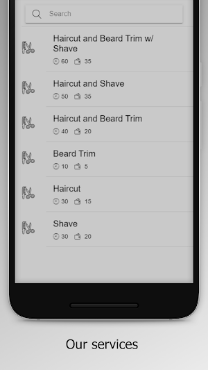 Leather and Blades Barber Shop Screenshot 1