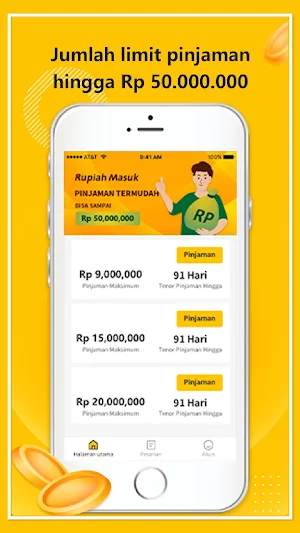 Rupiah Masuk Pinjaman - Hint Screenshot 3