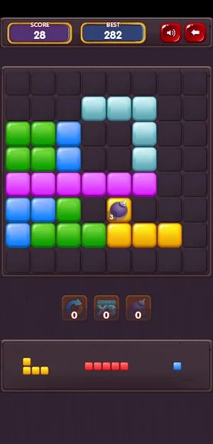 Block Puzzel Extreme - Block M Screenshot 0