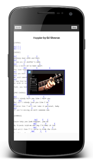 Guitar Chord And Lyrics Screenshot 2
