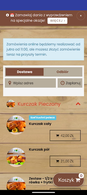 Kurczak Pieczony Screenshot 0