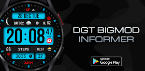 Dgt BigMod Informer Watchface Screenshot 1