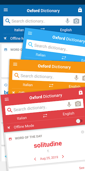 Concise Oxford Italian Dictionary Screenshot 2