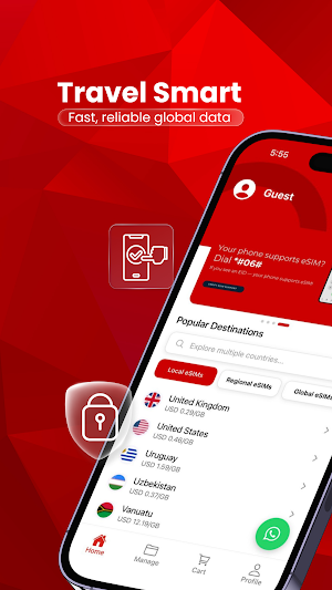 TTelGo eSIM Screenshot 1