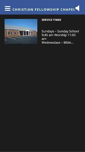 Christian Fellowship Chapel Screenshot 2