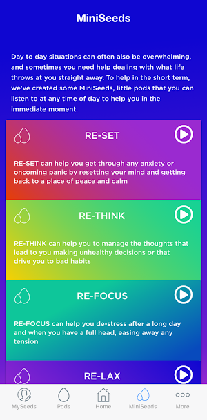 MindSeeds: Powerful Self Help Screenshot 3