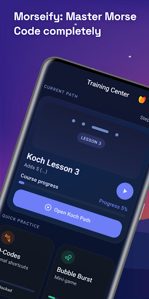Morseify: Learn Morse Code Screenshot 0