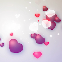 Romantic Hearts Live Wallpaper