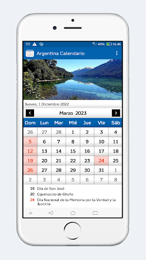 Argentina Calendario 2023 Screenshot 1
