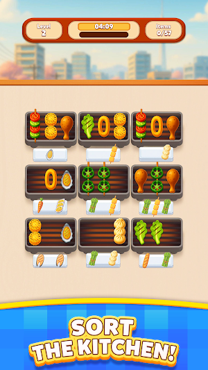Kitchen Sort - Match Goods Screenshot 0