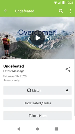 Eastside Church App Screenshot 2