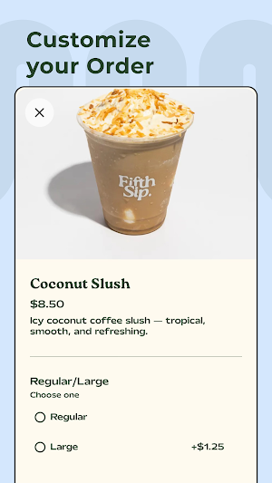 FifthSip. Coffee Screenshot 2