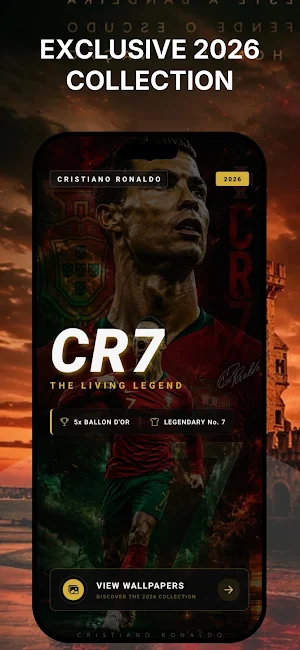 Cr7 Ronaldo Wallpaper 2026 Screenshot 0