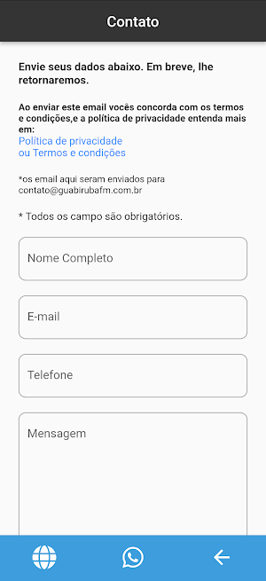 Guabiruba FM Screenshot 3