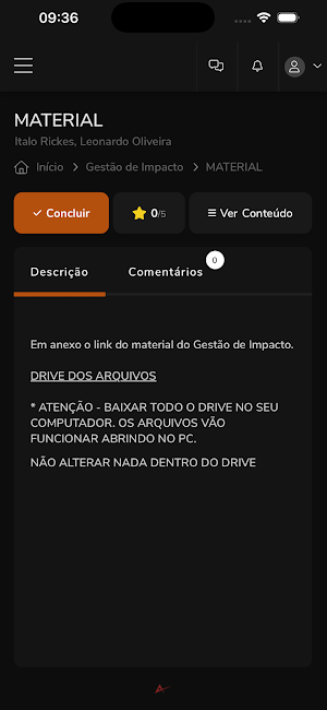 GESTÃO DE IMPACTO Screenshot 2